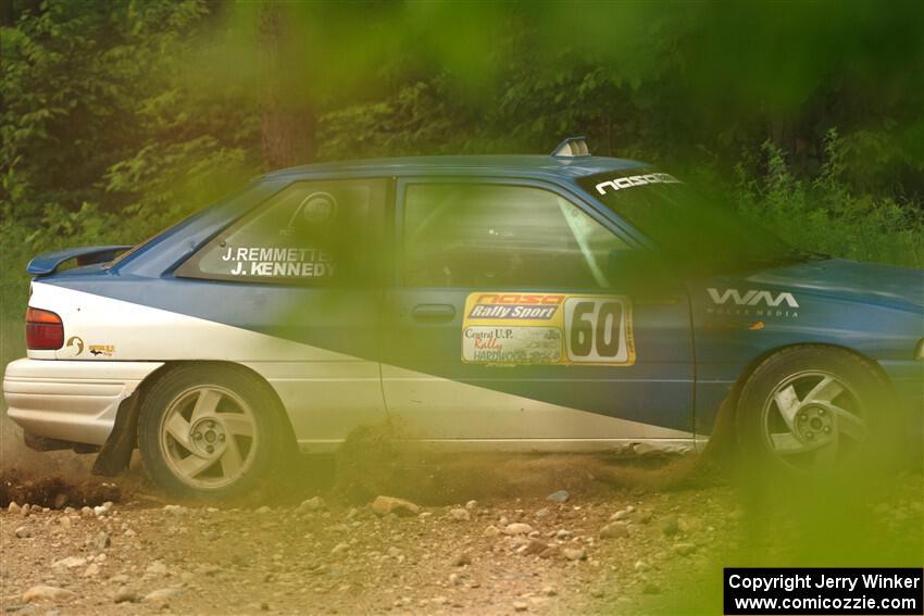 Jacob Kennedy / Josh Remmetter Ford Escort GT on SS2, Skunk Creek.