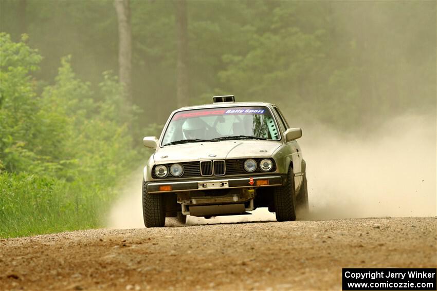 Mohammad Salehi / Artur Stepanov BMW 325is on SS2, Skunk Creek.