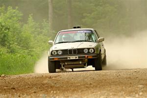 Mohammad Salehi / Artur Stepanov BMW 325is on SS2, Skunk Creek.