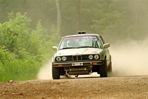 Mohammad Salehi / Artur Stepanov BMW 325is on SS2, Skunk Creek.