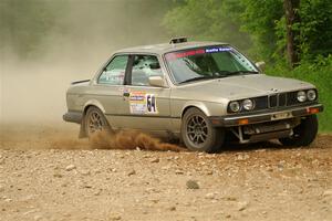 Mohammad Salehi / Artur Stepanov BMW 325is on SS2, Skunk Creek.