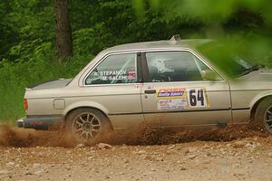 Mohammad Salehi / Artur Stepanov BMW 325is on SS2, Skunk Creek.