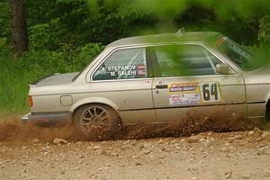 Mohammad Salehi / Artur Stepanov BMW 325is on SS2, Skunk Creek.