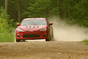 Eric Anderson / Taylor Haelterman Toyota FR-S on SS2, Skunk Creek.