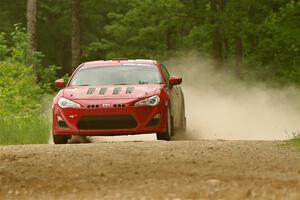 Eric Anderson / Taylor Haelterman Toyota FR-S on SS2, Skunk Creek.
