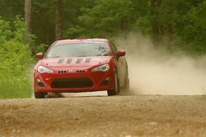 Eric Anderson / Taylor Haelterman Toyota FR-S on SS2, Skunk Creek.