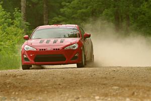 Eric Anderson / Taylor Haelterman Toyota FR-S on SS2, Skunk Creek.