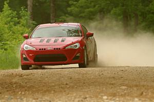 Eric Anderson / Taylor Haelterman Toyota FR-S on SS2, Skunk Creek.