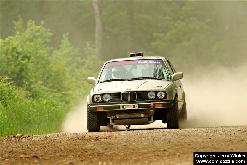 Mohammad Salehi / Artur Stepanov BMW 325is on SS2, Skunk Creek.