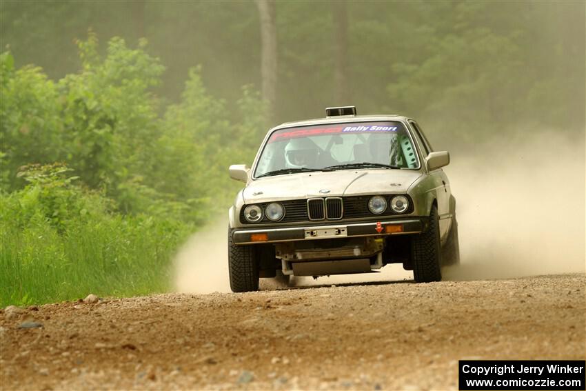 Mohammad Salehi / Artur Stepanov BMW 325is on SS2, Skunk Creek.