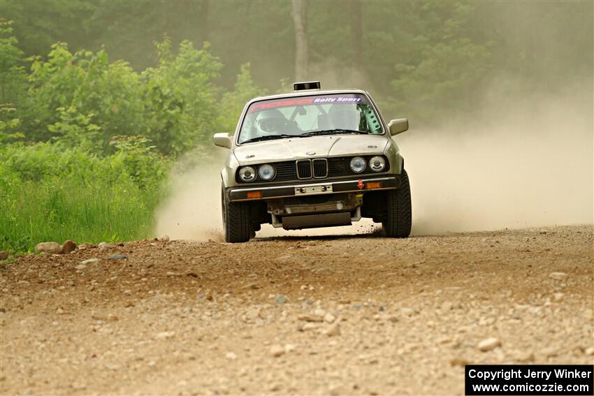 Mohammad Salehi / Artur Stepanov BMW 325is on SS2, Skunk Creek.