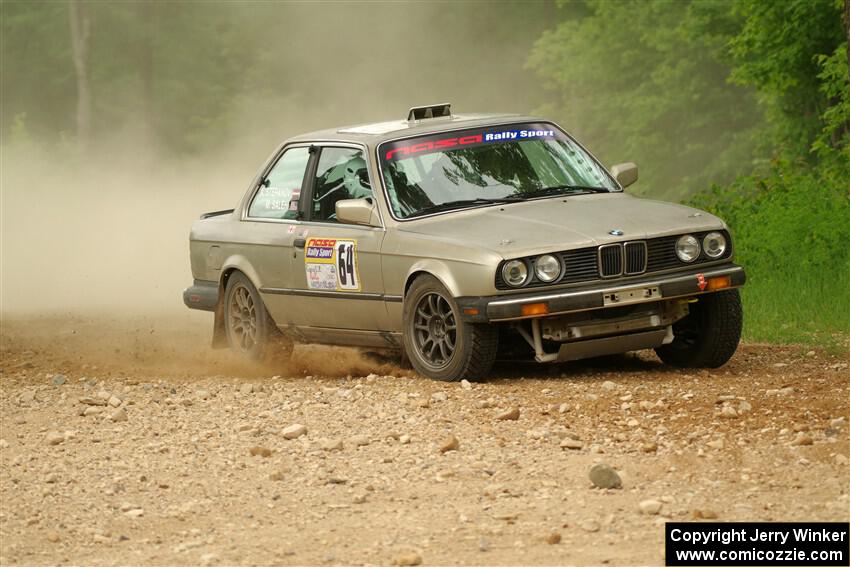 Mohammad Salehi / Artur Stepanov BMW 325is on SS2, Skunk Creek.