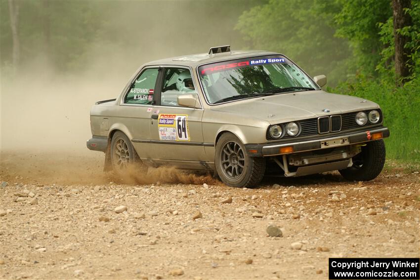 Mohammad Salehi / Artur Stepanov BMW 325is on SS2, Skunk Creek.
