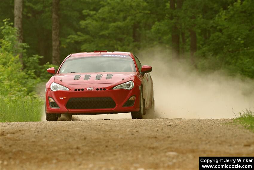 Eric Anderson / Taylor Haelterman Toyota FR-S on SS2, Skunk Creek.