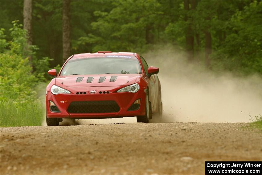 Eric Anderson / Taylor Haelterman Toyota FR-S on SS2, Skunk Creek.