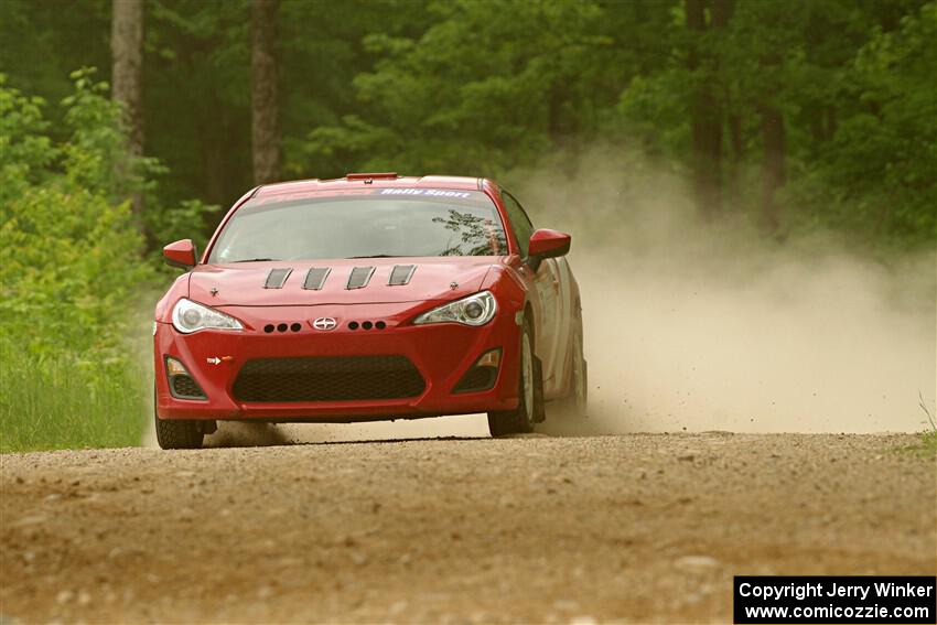 Eric Anderson / Taylor Haelterman Toyota FR-S on SS2, Skunk Creek.