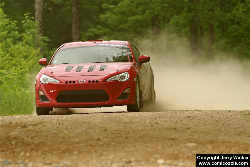 Eric Anderson / Taylor Haelterman Toyota FR-S on SS2, Skunk Creek.
