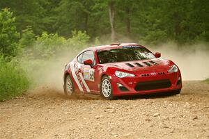 Eric Anderson / Taylor Haelterman Toyota FR-S on SS2, Skunk Creek.