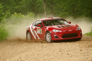 Eric Anderson / Taylor Haelterman Toyota FR-S on SS2, Skunk Creek.