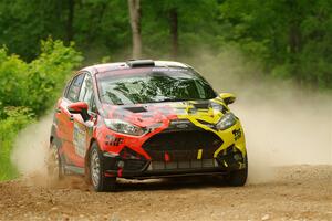 Nikhil Thakur / Brandon Pace Ford Fiesta ST on SS2, Skunk Creek.