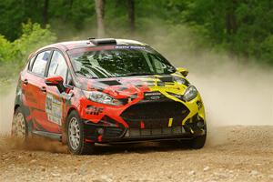 Nikhil Thakur / Brandon Pace Ford Fiesta ST on SS2, Skunk Creek.
