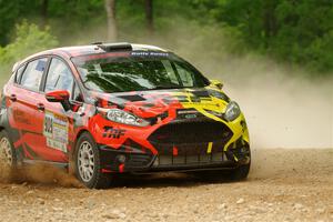 Nikhil Thakur / Brandon Pace Ford Fiesta ST on SS2, Skunk Creek.