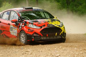 Nikhil Thakur / Brandon Pace Ford Fiesta ST on SS2, Skunk Creek.