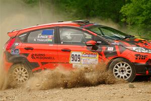 Nikhil Thakur / Brandon Pace Ford Fiesta ST on SS2, Skunk Creek.