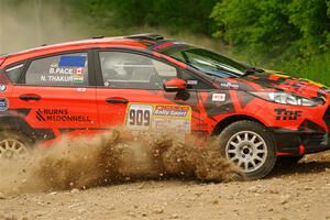 Nikhil Thakur / Brandon Pace Ford Fiesta ST on SS2, Skunk Creek.