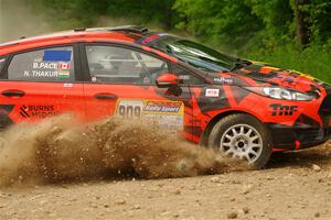 Nikhil Thakur / Brandon Pace Ford Fiesta ST on SS2, Skunk Creek.