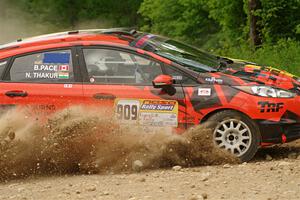 Nikhil Thakur / Brandon Pace Ford Fiesta ST on SS2, Skunk Creek.