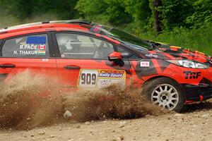 Nikhil Thakur / Brandon Pace Ford Fiesta ST on SS2, Skunk Creek.