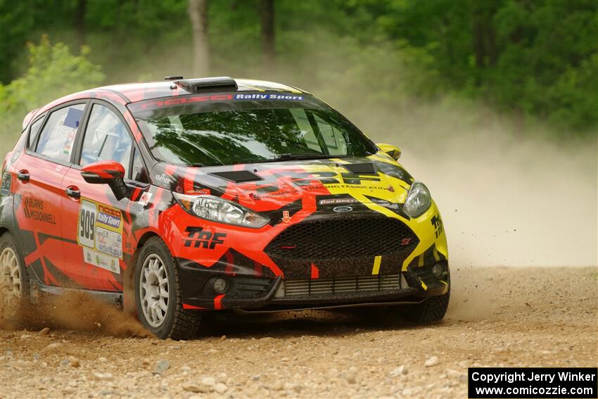 Nikhil Thakur / Brandon Pace Ford Fiesta ST on SS2, Skunk Creek.