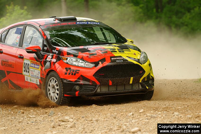 Nikhil Thakur / Brandon Pace Ford Fiesta ST on SS2, Skunk Creek.