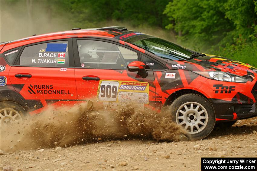 Nikhil Thakur / Brandon Pace Ford Fiesta ST on SS2, Skunk Creek.