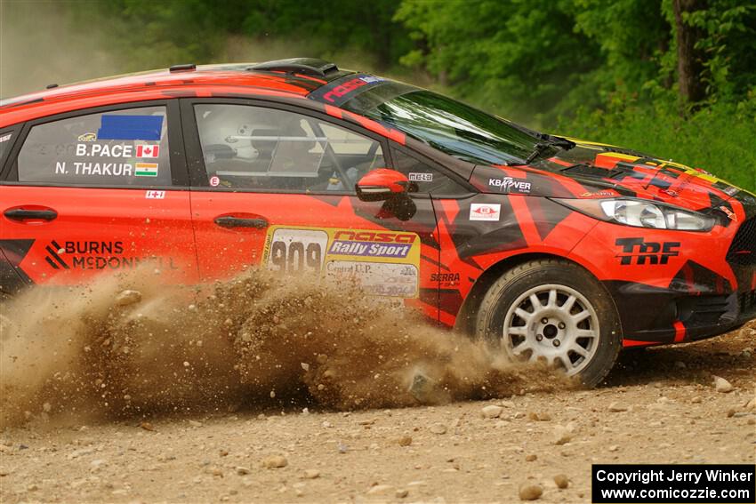 Nikhil Thakur / Brandon Pace Ford Fiesta ST on SS2, Skunk Creek.