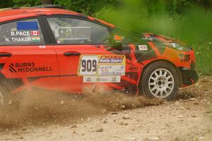 Nikhil Thakur / Brandon Pace Ford Fiesta ST on SS2, Skunk Creek.