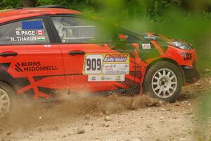 Nikhil Thakur / Brandon Pace Ford Fiesta ST on SS2, Skunk Creek.