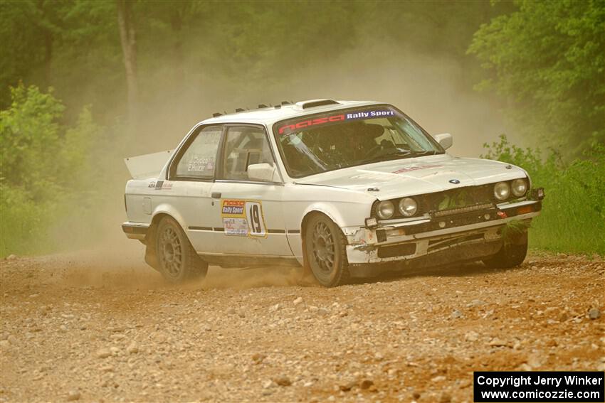 Elena Huizar / Julienne Ciacico BMW 325i on SS2, Skunk Creek.