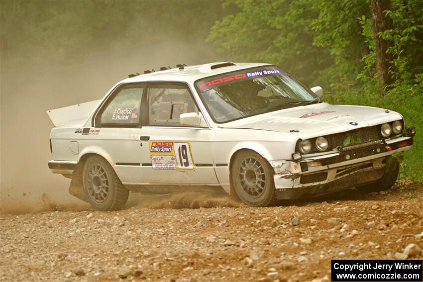 Elena Huizar / Julienne Ciacico BMW 325i on SS2, Skunk Creek.