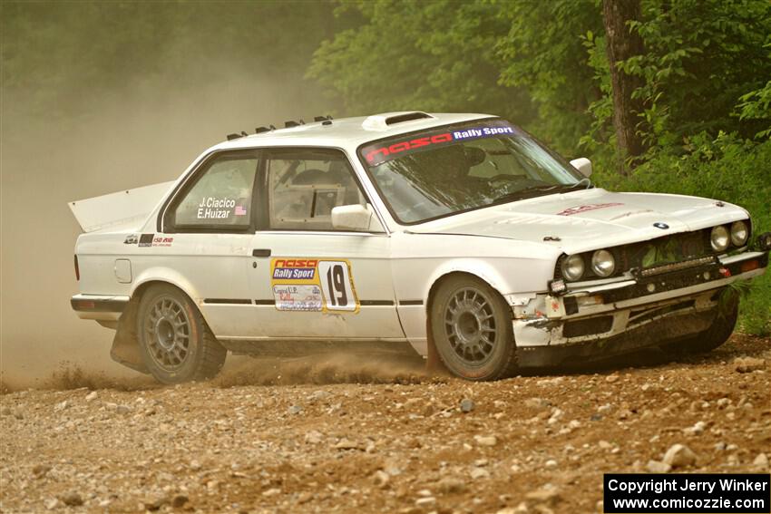 Elena Huizar / Julienne Ciacico BMW 325i on SS2, Skunk Creek.