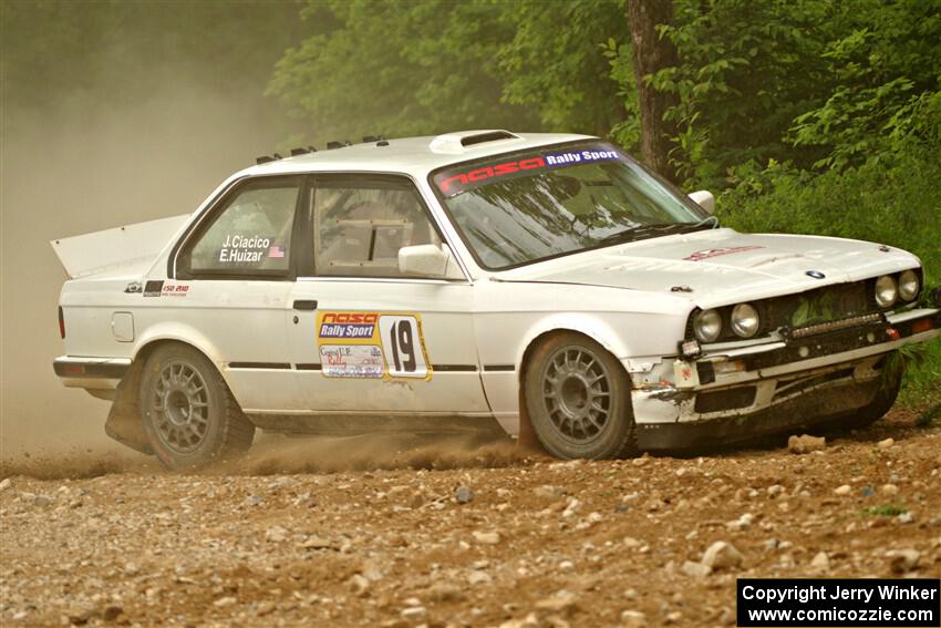 Elena Huizar / Julienne Ciacico BMW 325i on SS2, Skunk Creek.