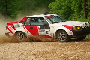 Bryce Murphy / Braxton Murphy Toyota Celica GTS on SS2, Skunk Creek.
