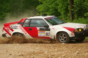 Bryce Murphy / Braxton Murphy Toyota Celica GTS on SS2, Skunk Creek.
