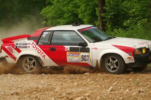 Bryce Murphy / Braxton Murphy Toyota Celica GTS on SS2, Skunk Creek.