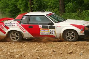 Bryce Murphy / Braxton Murphy Toyota Celica GTS on SS2, Skunk Creek.