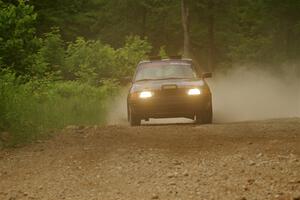 Joe Boburka / Elizabeth Unglenieks-Ploeg Ford Escort on SS2, Skunk Creek.