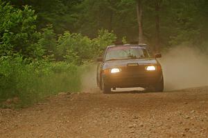 Joe Boburka / Elizabeth Unglenieks-Ploeg Ford Escort on SS2, Skunk Creek.