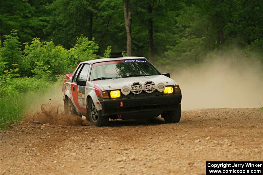 Bryce Murphy / Braxton Murphy Toyota Celica GTS on SS2, Skunk Creek.