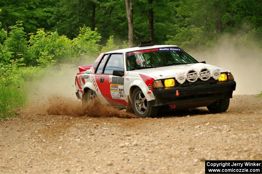 Bryce Murphy / Braxton Murphy Toyota Celica GTS on SS2, Skunk Creek.